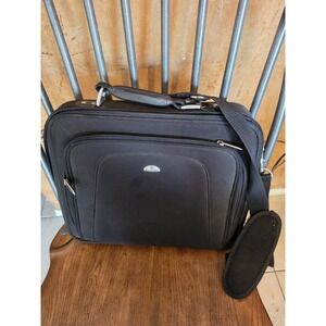 Samsonite Laptop Business Briefcase Laptop Bag Black Portfolio Case 16x12.5